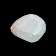 Pistachio Calcite tumbled stone 20-28mm 11-19g in sunlight - Rocks and Things Store