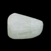 Pistachio Calcite tumbled stone 20-28mm 11-19g in sunlight - Rocks and Things Store