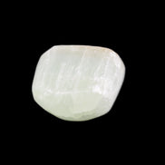 Pistachio Calcite tumbled stone 20-28mm 11-19g in sunlight - Rocks and Things Store