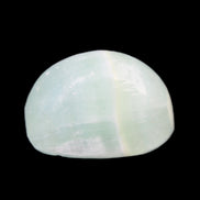 Pistachio Calcite tumbled stone 20-28mm 11-19g in sunlight - Rocks and Things Store