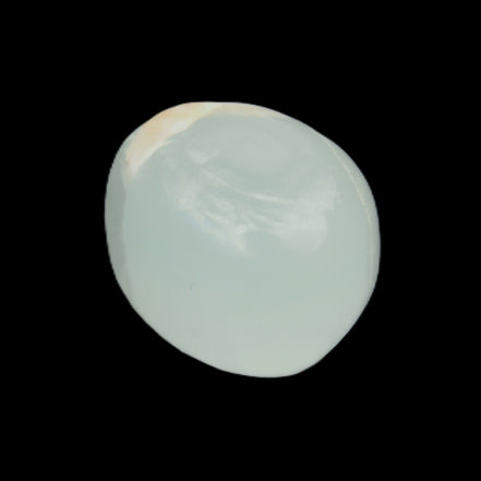 Pistachio Calcite tumbled stone 20-28mm 11-19g in sunlight - Rocks and Things Store