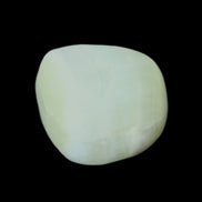 Pistachio Calcite tumbled stone 20-28mm 11-19g in sunlight - Rocks and Things Store