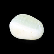 Pistachio Calcite tumbled stone 20-28mm 11-19g in sunlight - Rocks and Things Store
