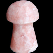 Pink Calcite mushroom 27-32mm 11-16g in sunlight - Rocks and Things Store