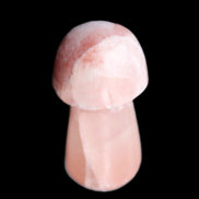 Pink Calcite mushroom 27-32mm 11-16g in sunlight - Rocks and Things Store
