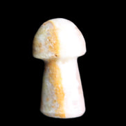 Pink and Yellow Calcite mushroom 25-30m 9-14g in sunlight - Rocks and Things Store