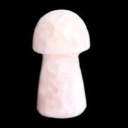 Pink and Yellow Calcite mushroom 25-30m 9-14g in sunlight - Rocks and Things Store