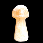 Pink and Yellow Calcite mushroom 25-30m 9-14g in sunlight - Rocks and Things Store