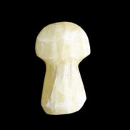 Green Yellow Calcite mushroom 30-33m 11-20g in sunlight - Rocks and Things Store