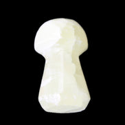 Green Yellow Calcite mushroom 30-33m 11-20g in sunlight - Rocks and Things Store