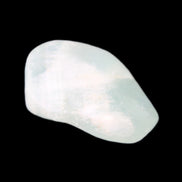 Pistachio Calcite tumbled stone 15-26mm 10-15g in sunlight - Rocks and Things Store