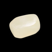 Honey Calcite tumbled stone 18-21mm 8-14g in sunlight - Rocks and Things Store