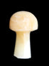 Yellow Calcite mushroom 27-30m 9-14g in sunlight - Rocks and Things Store