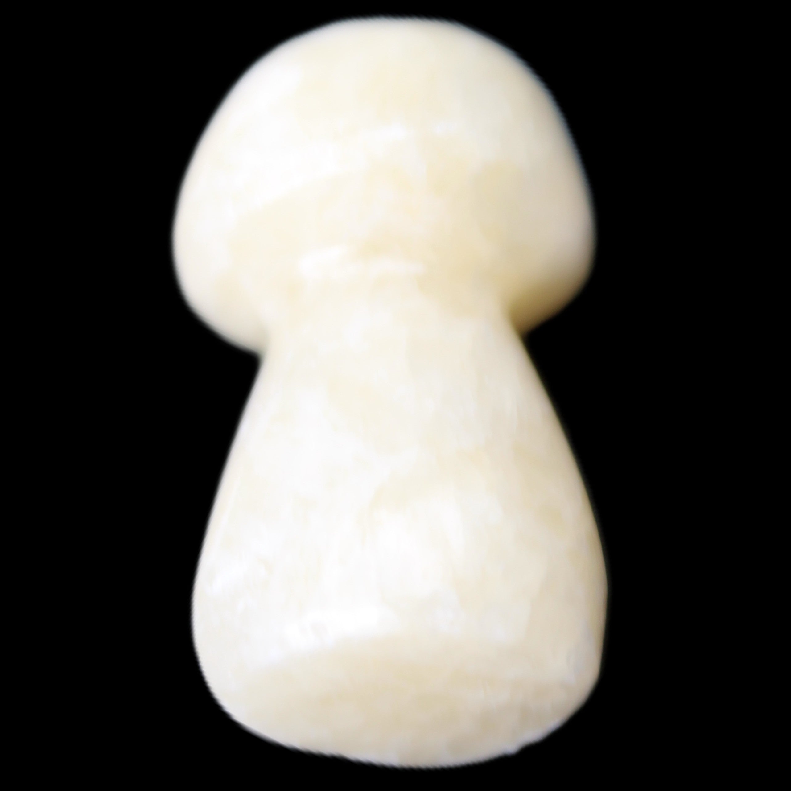 Yellow Calcite mushroom 27-30m 9-14g in sunlight - Rocks and Things Store