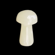 Yellow Calcite mushroom 28-30m 9-13g in sunlight - Rocks and Things Store