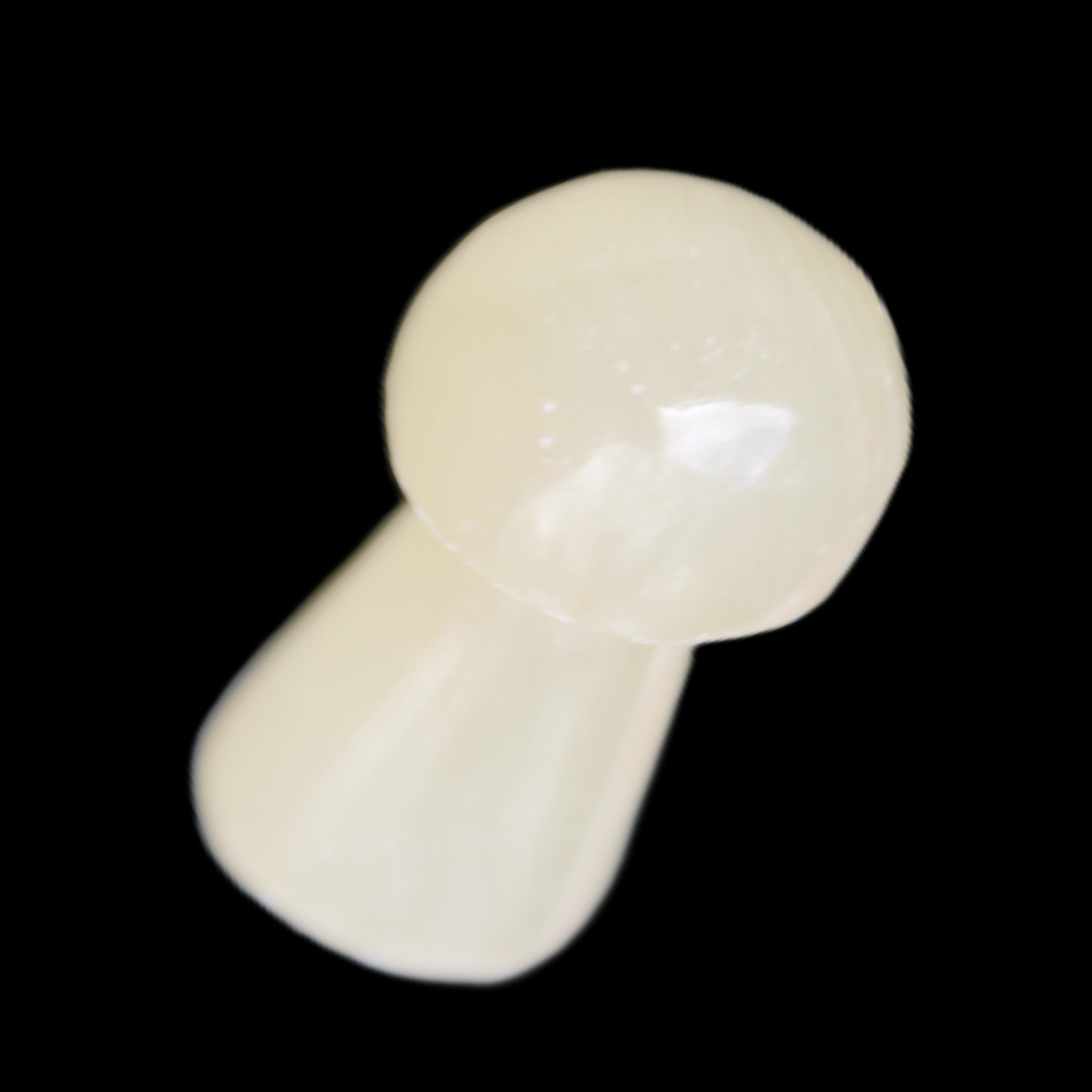 Yellow Calcite mushroom 28-30m 9-13g in sunlight - Rocks and Things Store