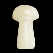 Yellow Calcite mushroom 28-30m 9-13g in sunlight - Rocks and Things Store