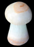 Caribbean Calcite mushroom 27-36mm 9-15g in sunlight - Rocks and Things Store