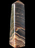 Chocolate Calcite obelisk 128*35*32mm 301g in sunlight - Rocks and Things Store