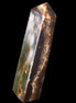 Chocolate Calcite obelisk 132*30*28mm 282g in sunlight - Rocks and Things Store