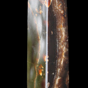 Chocolate Calcite obelisk 132*30*28mm 282g in sunlight - Rocks and Things Store