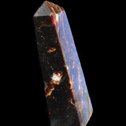 Chocolate Calcite obelisk 110*32*27mm 187g in sunlight - Rocks and Things Store