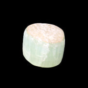 Pistachio Calcite tumbled stone 25-32mm 21-32g in sunlight - Rocks and Things Store