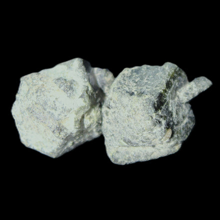 Magnetic Epidote 2/3 irregular octahedral crystals 10-20mm 14/15g in sunlight - Rocks and Things Store