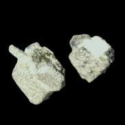 Magnetic Epidote 2/3 irregular octahedral crystals 10-20mm 14/15g in sunlight - Rocks and Things Store