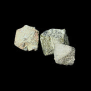 Magnetic Epidote 4 octahedral crystals 15-30mm 31g in sunlight - Rocks and Things Store