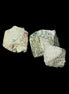 Magnetic Epidote 4 octahedral crystals 15-30mm 31g in sunlight - Rocks and Things Store