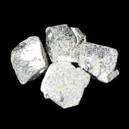 Magnetic Epidote 4 octahedral crystals 15-30mm 31g in sunlight - Rocks and Things Store