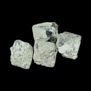 Magnetic Epidote 4 octahedral crystals 15-30mm 31g in sunlight - Rocks and Things Store