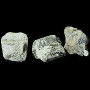 Magnetic Epidote 3 irregular octahedral crystals 15-30mm 30g in sunlight - Rocks and Things Store