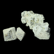 Magnetic Epidote 3 irregular octahedral crystals 15-30mm 30g in sunlight - Rocks and Things Store