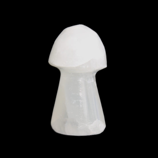 Clear Calcite mushroom 27-35mm 10-16g in sunlight - Rocks and Things Store