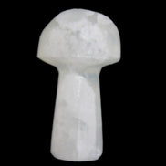 Clear Calcite mushroom 27-35mm 10-16g in sunlight - Rocks and Things Store