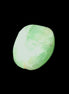 Green Aragonite tumbled stone 20-23mm 8-11g in sunlight - Rocks and Things Store