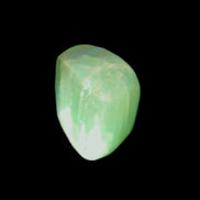 Green Aragonite tumbled stone 20-23mm 8-11g in sunlight - Rocks and Things Store