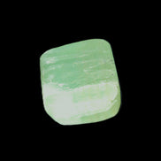 Green Aragonite tumbled stone 20-23mm 8-11g in sunlight - Rocks and Things Store