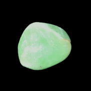 Green Aragonite tumbled stone 20-23mm 8-11g in sunlight - Rocks and Things Store