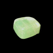 Green Aragonite tumbled stone 20-23mm 8-11g in sunlight - Rocks and Things Store