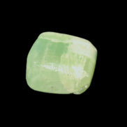 Green Aragonite tumbled stone 20-23mm 8-11g in sunlight - Rocks and Things Store