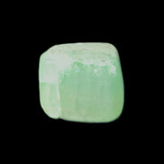 Green Aragonite tumbled stone 20-23mm 8-11g in sunlight - Rocks and Things Store