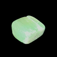 Green Aragonite tumbled stone 20-23mm 8-11g in sunlight - Rocks and Things Store