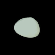 Pistachio Calcite tumbled stone 20-23mm 6-9g in sunlight - Rocks and Things Store