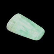 Green Aragonite tumbled stone 31*30*15mm 20g in sunlight - Rocks and Things Store