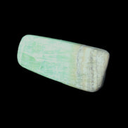 Green Aragonite tumbled stone 31*30*15mm 20g in sunlight - Rocks and Things Store