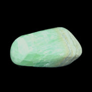 Green Aragonite tumbled stone 31*30*15mm 20g in sunlight - Rocks and Things Store