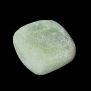 Green Aragonite tumbled stone 30*28*20mm 41g in sunlight - Rocks and Things Store
